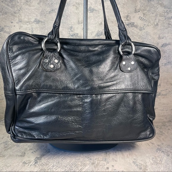 MAELEE Diaper Leather Bag Purse Baby Bag - Picture 4 of 12